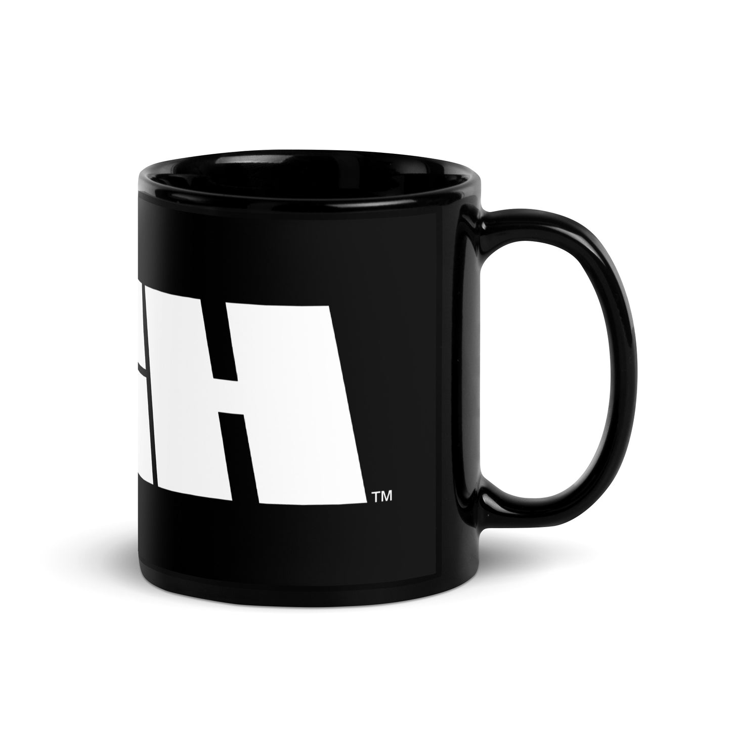 Black Glossy Mug