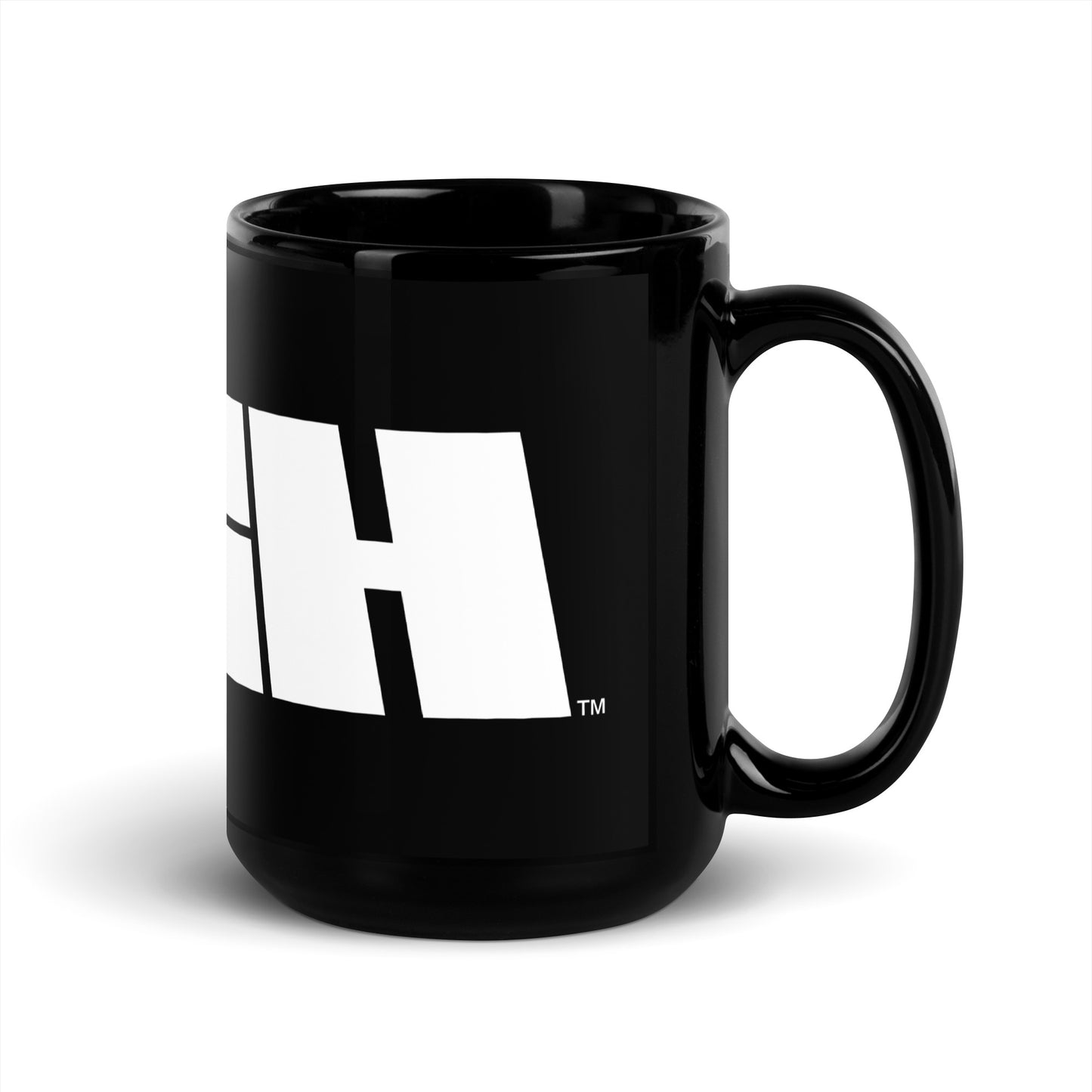 Black Glossy Mug